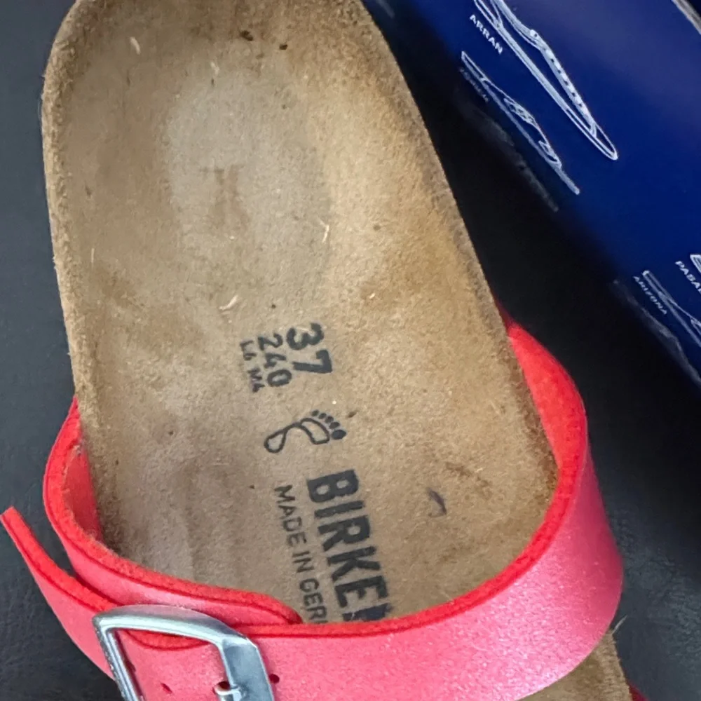 Birkenstock Sandals with Cork Footbed Color “Poppy” - Picture 2 of 5